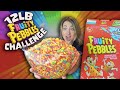 THE FRUITY PEBBLES CEREAL CHALLENGE | 12LB Bowl of Cereal