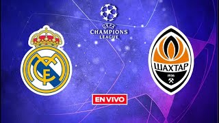 Shakthar vs Real Madrid EN VIVO / Uefa Champions League / FAse de Grupos / Grupos F