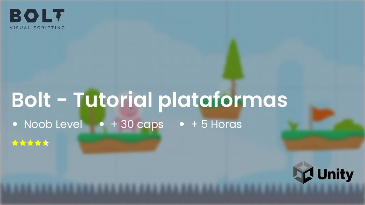 Cap | 01 - Tutorial completo juego 2D de plataformas con Unity | BOLT ...