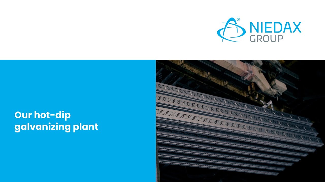 Our hot-dip galvanizing plant I Niedax Group