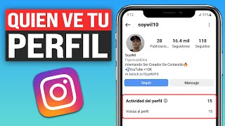 ✅Cómo Saber Cuentas Personas REVISAN mi PERFIL de INSTAGRAM (2024)