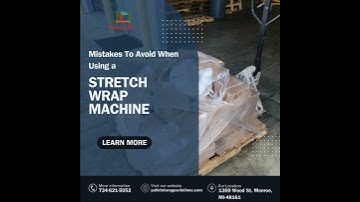 Stretch Wrap Machine Mistakes You Should Avoid for Safer Shipping #StretchWrap #WarehouseSolutions