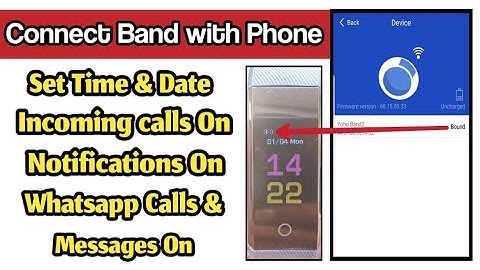 How To Connect Band With Phone | Change Time and Date M3 band | How to Connect With Mobile