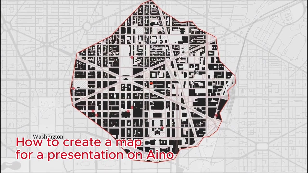 🌍 How to create custom map for a presentation with AI