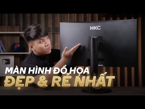Lần đầu HKC làm màn hình đồ hoạ, nhưng ngon hơn cả DELL!!! - HKC MB27T1Q