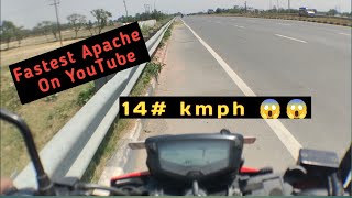 Apache 160 4v Top Speed | Fastest Apache On YouTube | @Motovenom16