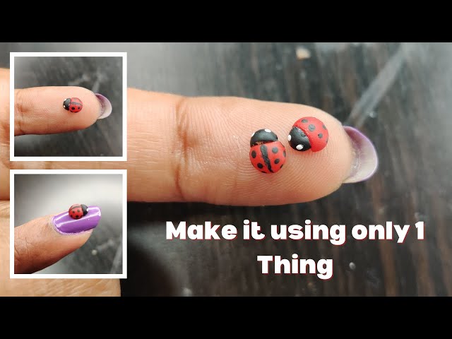 Easy Miniature Ladybug Tutorial | Hot glue Crafts - YouTube Easy Miniature Ladybug Tutorial | Hot glue Crafts - YouTube