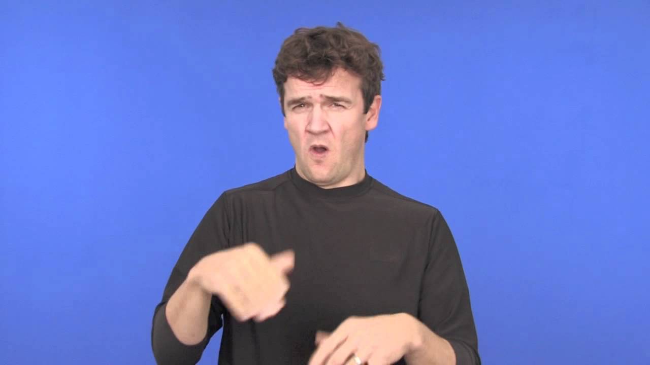 ASL Sentence of COLD (context B) - YouTube