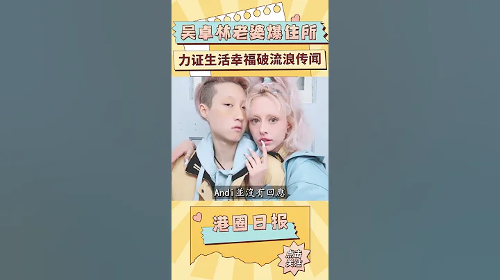 小龙女吴卓林老婆Andi开腔力证生活幸福未流落街头，公开房屋内景却破败不堪！#shorts - 天天要闻