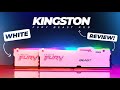 BEST BUDGET WHITE DDR5 RAM!! | Kingston Fury Beast RGB White DDR5 RAM 5600MHz