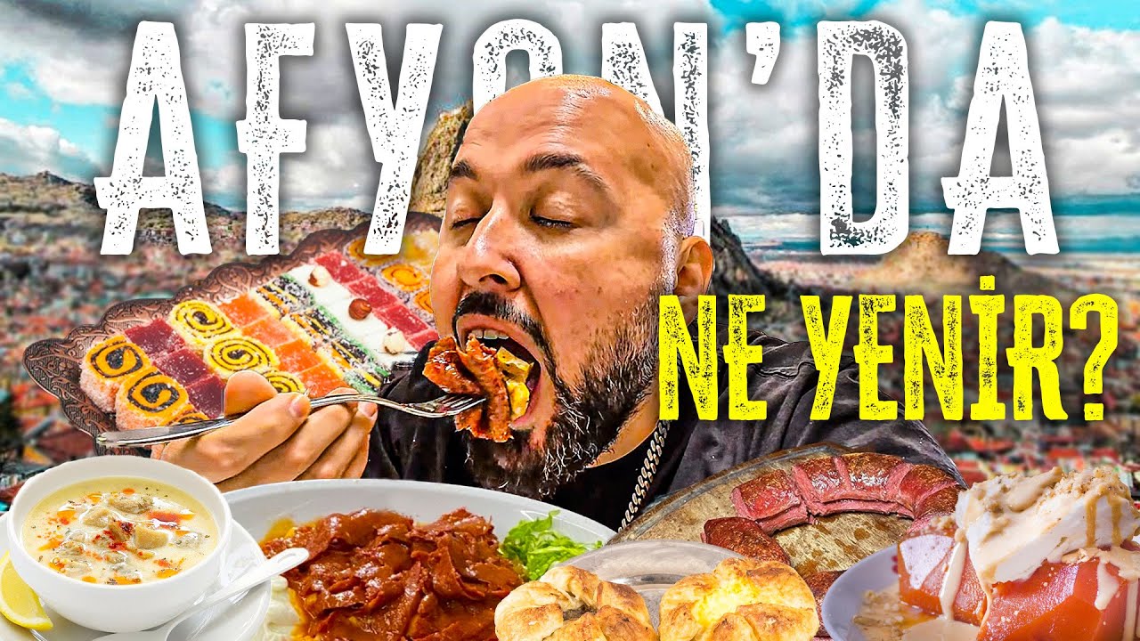 AFYON'DA NE YENİR VLOG!