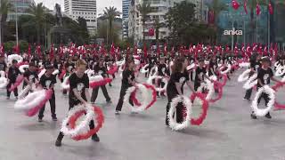 23 Nisan Ulusal Egemenlik ve Çocuk Bayramı dolayısıyla Cumhuriyet Meydanı’nda tören düzenleniyor