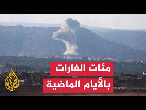 استمرار الغارات الإسرائيلية على بلدات عدة بجنوب لبنان