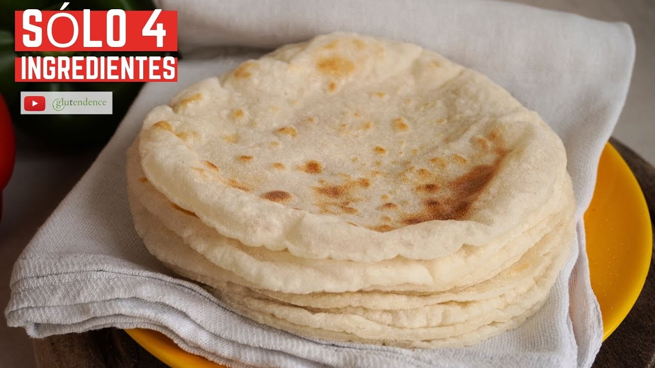 TORTILLAS DE HARINA DE ARROZ (Roti de arroz) | Sin gluten y veganas