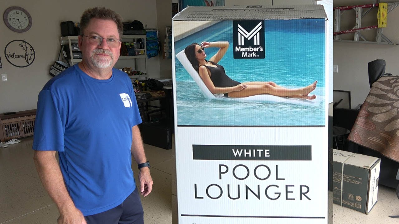 Member's Mark Pool Lounger Review and Assembly