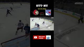 OTT-NY 24.03.2026 #hockey #хоккей #nhl #highlights #нхл #sports #спорт #amazing #moments #обзор