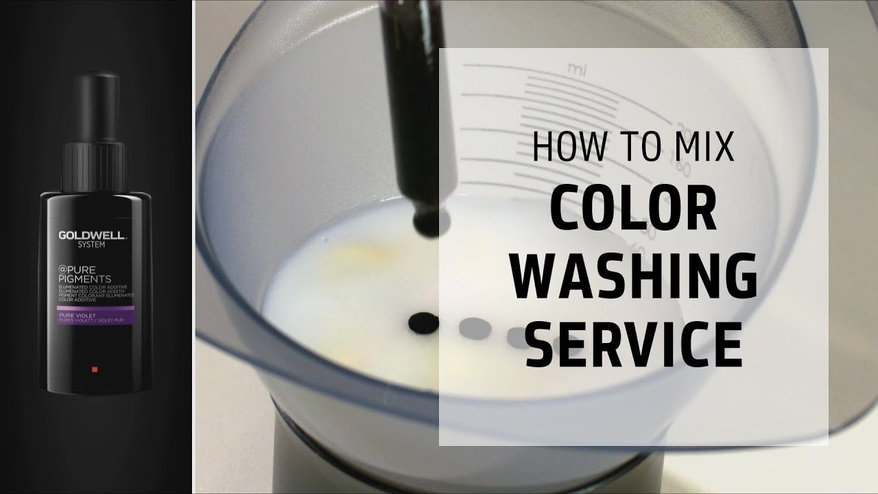 Mixing a Color Washing Service with Pure Pigments How to Mix