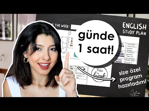 3 AYLIK İNGİLİZCE ÇALIŞMA PROGRAMI HAZIRLADIM 📚 | Nereden Başlanır? Kendi Kendine Evde İngilizce ✏️