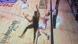 Duncan Robinson Flops, Upset At No Call. NBA Finals Game 5