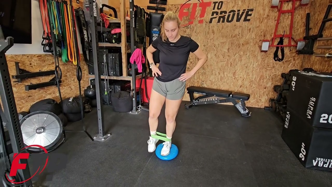 Standing Banded Side Kick on discocit