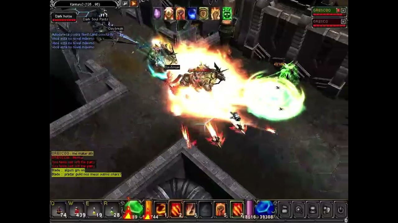 GRESCO - Treta em boss New Era vs WK - Mu Medieval