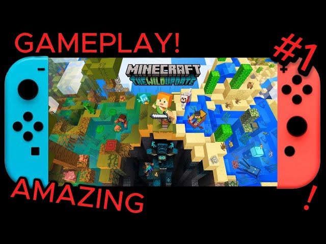 Nintendo Switch Lite Minecraft ep 01 gameplay
