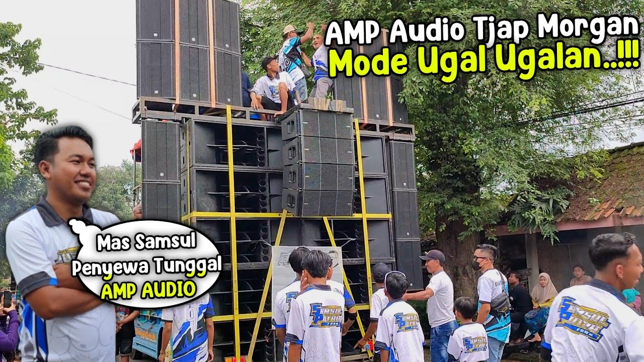 Tjap Morgan Bondowoso ❗ AMP Audio 10 Bass Mode Lossss || Karnaval Ponpes Al Furqon
