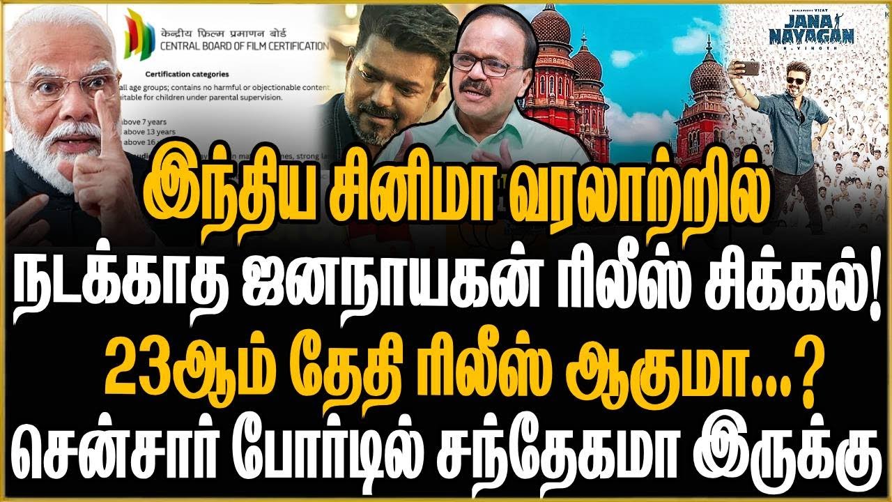 🚨விஜய் படத்தை உலுக்கிய வரலாற்று ரிலீஸ் சிக்கல்!  இதுவரை இல்லாத பிரச்சனை! Dhananjayan Breaking