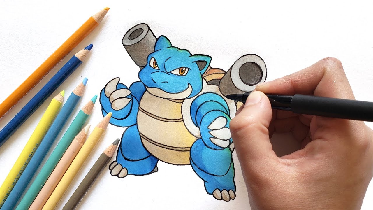 Respondendo a @dede3869 tutorial de como desenhar o #Pokémon