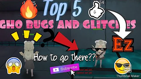 GHO TOP 5 BUGS ND GLITCHES veryyy ezz @kimasv1002 #ghoglitchesandbugs