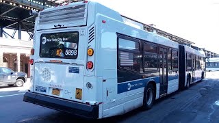 MTA: 2012 NovaBus LFSA [5898], 2019 New Flyer XD60 [6190] (2) Shuttle buses