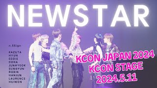 [n.SSign 엔싸인] 'NEW STAR' KCON JAPAN 2024 / 20240511[4K]