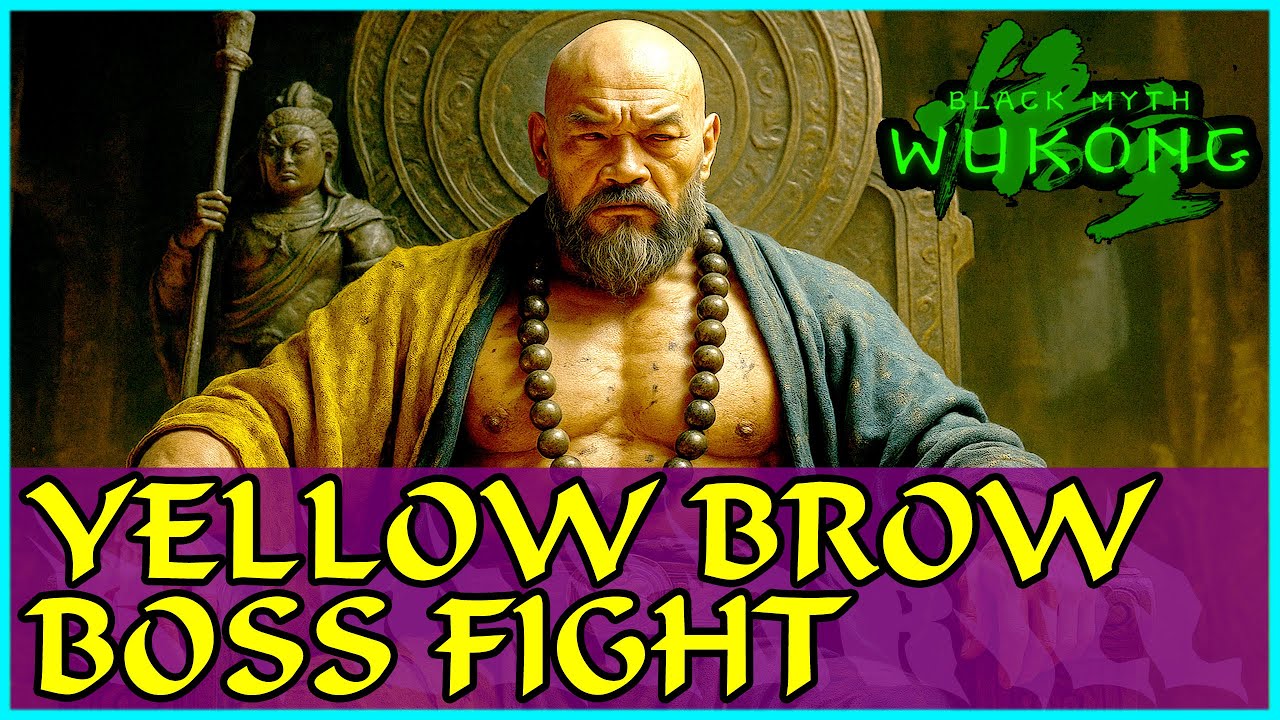 Yellow Bro Black Myth Wukong – Yellowbrow Boss Fight Guide (Golden Form Mechanics ...