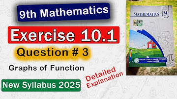 9th Class Math Exercise 10.1 Question 3 New Syllabus 2025| Easy Maths with Faizan #9thclass #maths