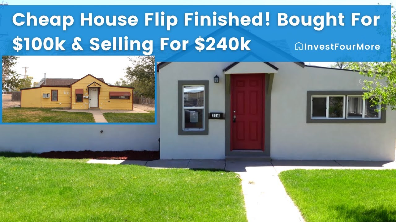 Super Cheap House Flip Finished Bought For 100 000 And Listing For 