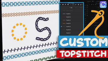 Custom Topstitch Tutorial in CLO | Step-by-Step Guide