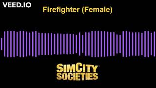 Simcity Societies Sound Effects - Sims - Fire Department