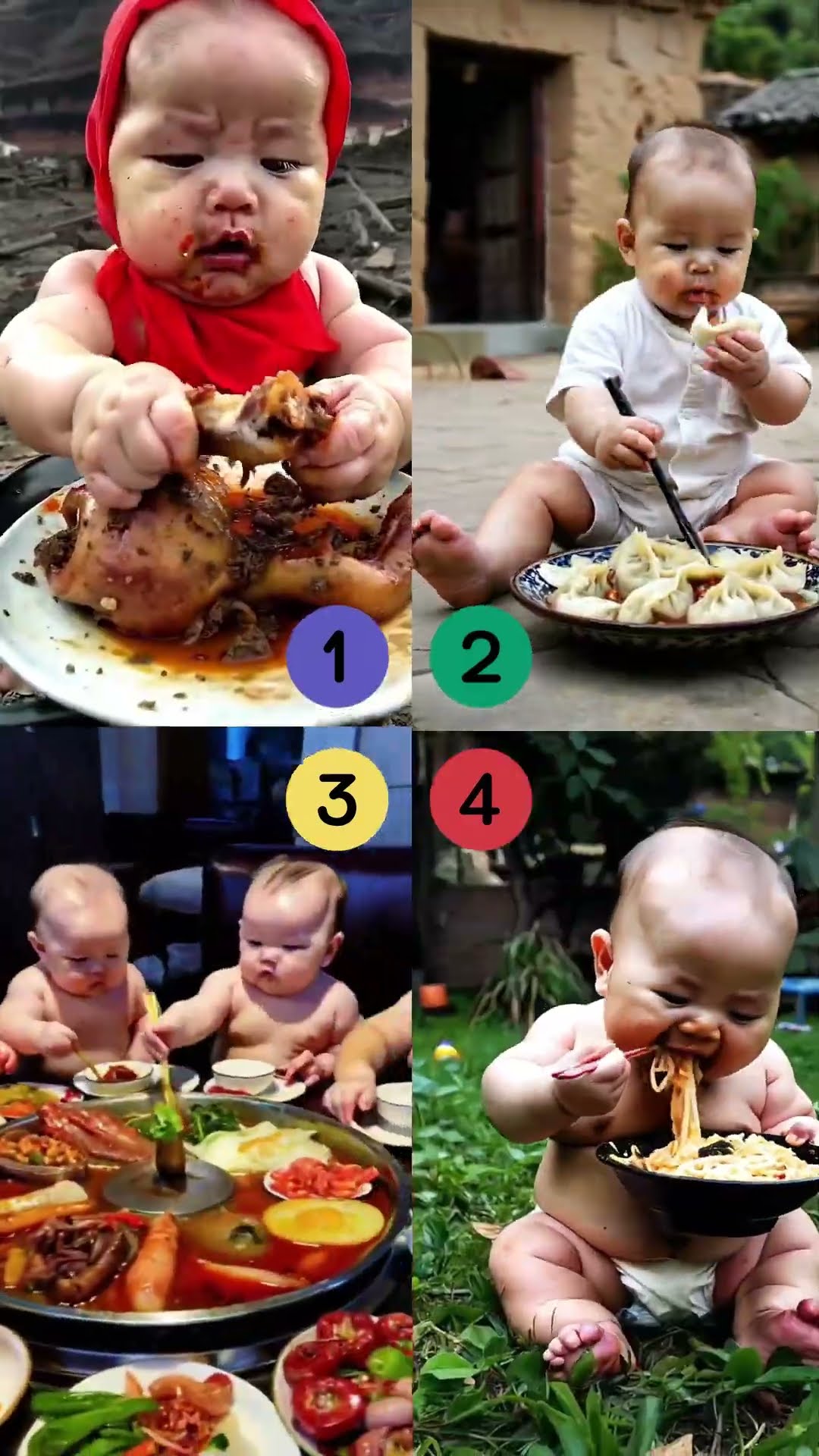 Sprunki vs hungry babies collection