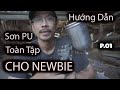 ✅Hướng dẫn nhanh sơn PU , sơn 1k , sơn 2k trên gỗ ván MDF , verneer (P.01)