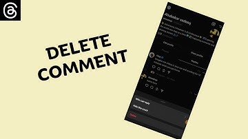 How to Delete Comment on Threads