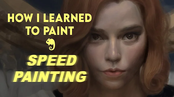 Queen's Gambit Speedpainting & How I learned to pa...