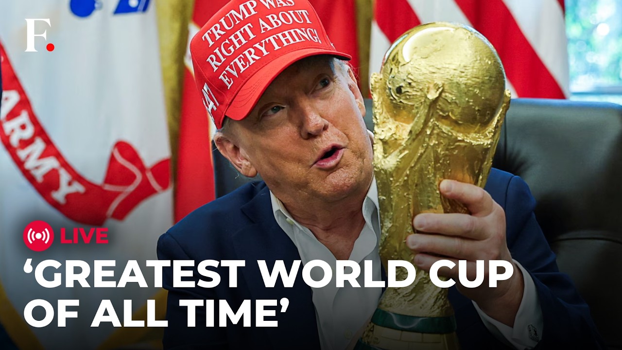 Trump LIVE: Trump Calls 2026 FIFA World Cup 'Greatest of All' | Infantino Credits Trump For Success thumbnail