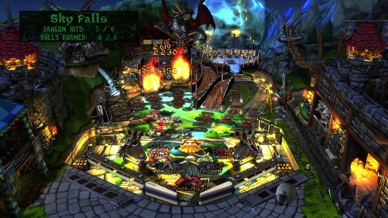 Zen Pinball 2 Castlestorm Sky Falls YouTube