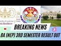 Ba 3rd Semester result out Lucknow University || Lucknow university result update || #luupdate