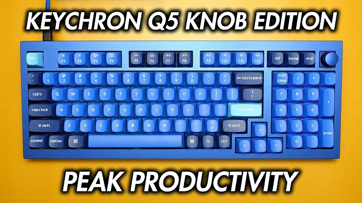 Keychron Q5 Knob Edition Review - The Best 96% Keyboard? - 天天要聞