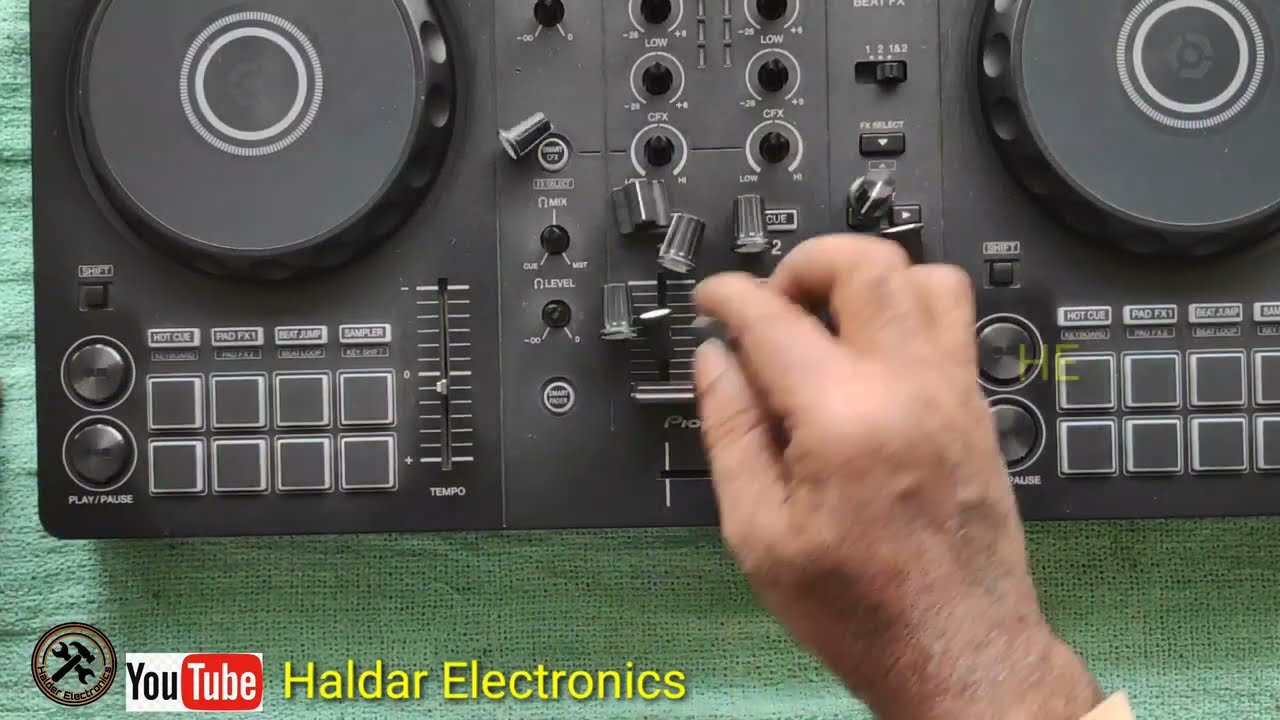 Pioneer DDJ - FLX4 ( Federer problem ) repairing and servicing