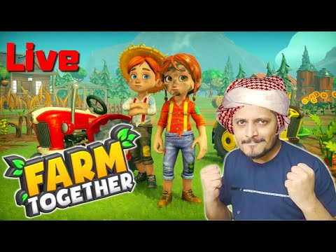 🔴 Decorating Tree House | Farm Together | Live INDIA Hindi