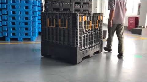 collapsible pallet boxes containers