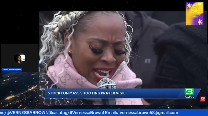 Community gathers for vigil day after deadly mass shooting in Stockton