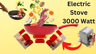 electric stove I make high electric power stove from microwave transformer